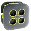 Image de - Enrouleur domestique 4 x 2P+T 16A + coupe-circuit - 7m - Vert