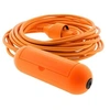 Image de - Prolongateur 2x1,5mm² - Orange 10m avec boîtier étanche - Orange