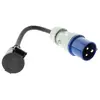 Image de - Adaptateur caravane femelle 16A en mâle CEE17