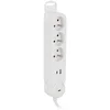 Image de - Multiprise Iota 3 prises 16A + prise USB A+C avec interrupteur