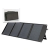 Image de - Panneau solaire portatif SolarTec 120W 18V 6,6A 4 pans monocristallins + USB A-C