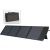 Image de - Panneau solaire portatif SolarTec 200 - 200w 18V 6,6A - 4 pans monocristallins - Port USB A-C - Câble DC