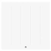 Image de Radiateur électrique connecté KENYA 4 blanc 750W horizontal - - 414717