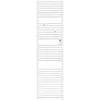 Image de Radiateur sèche-serviettes RIVA 4 Blanc satiné 1000W - 471258