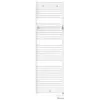 Image de Radiateur sèche serviette Corsaire électrique galbé Blanc sat. 1000W - 4723200