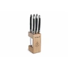 Image de Tradition - Couteaux à Steak - Anthracite - Bloc - (Lot de 6)
