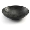 Image de MEDARD DE NOBLAT - MAGMA NOIR - Coffret 6 assiettes salade et pâtes