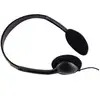 Image de Casque stéreo jack 3,5 mm noir - noir