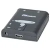 Image de Mini switch KVM - Commutateur écran-clavier-souris/audio - 2 x KVM / audio - 1 utilisateur local - de bureau