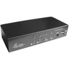 Image de Switch KVM DVI/USB + audio livré avec cables - 4 ports