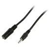 Image de Rallonge Jack 3.5 mm noire - 10 m