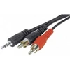 Image de Cordon carte son jack 3.5mm sur 2xRCA M - 10M