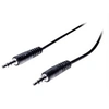 Image de exertis Connect - Câble audio - mini-phone stereo 3.5 mm mâle pour mini-phone stereo 3.5 mm mâle - 1 m - noir