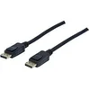 Image de exertis Connect - Câble DisplayPort - DisplayPort (M) pour DisplayPort (M) - DisplayPort 1.4 - 2 m - support 8K120Hz (7680 x 4320) - noir