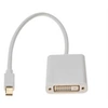 Image de exertis Connect - Adaptateur vidéo - Mini DisplayPort (M) pour DVI-D (F) vissable - DisplayPort 1.1 / DVI 1.1 - 19 cm - support 1080p, passif - blanc