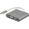 Image de adaptateur ubs 3.1 type c vers vga plus charge type c