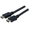 Image de exertis Connect - High speed - câble HDMI avec Ethernet - HDMI mâle pour HDMI mâle - 5 m - noir - support 4K