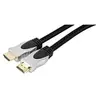 Image de exertis Connect - Câble HDMI avec Ethernet - HDMI mâle pour HDMI mâle - 1 m - noir - support 4K