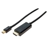 Image de exertis Connect - Câble adaptateur - Mini DisplayPort mâle pour HDMI mâle - 2 m - blanc - actif, support pour 4K60Hz (3840 x 2160), Full HD 3D