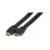 Image de exertis Connect - High Speed - câble HDMI - HDMI mâle pour HDMI mâle - 3 m - noir - plat, support 4K