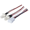 Image de exertis Connect - Répartiteur d'alimentation de ventilateur - connecteur de ventilateur à 3 broches (F) pour connecteur de ventilateur à 3 broches