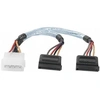 Image de GENERIQUE Adaptateur d'alimentation Molex vers 2 connecteurs d'alimentation SATA
