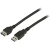 Image de exertis Connect - Rallonge de câble USB - USB type A (F) pour USB type A (M) - USB 3.0 - 3 m - noir
