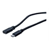 Image de exertis Connect - Câble d'extension USB - 24 pin USB-C (M) pour 24 pin USB-C (F) - USB 3.1 Gen1 - 1 m - noir