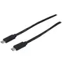 Image de exertis Connect - Câble USB - 24 pin USB-C (M) pour 24 pin USB-C (M) - USB 3.2 Gen 1 - 3 m - noir