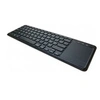Image de exertis Connect - Clavier - avec pavé tactile à 2 boutons - sans fil - 2.4 GHz - AZERTY - Français - noir