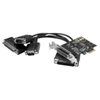 Image de Carte PCI-Express 1X - 2xRS232 +1xParallele Low Profile