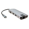 Image de Mini dock USB 3.1 Type-C HDMI 4K-VGA-LAN-HUB +chargeur USB P.D.
