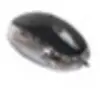 Image de Mini souris optique lumineuse noire USB