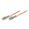 Image de Tecline - Cordon de raccordement - LC multi-mode (M) pour LC multi-mode (M) - 20 m - fibre optique - duplex - 50 / 125 microns - OM2 - orange