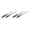 Image de exertis Connect - Cordon de raccordement - ST multi-mode (M) pour ST multi-mode (M) - 15 m - fibre optique - duplex - 50 / 125 microns - OM2 - orange