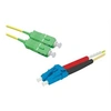 Image de generic - Cordon de raccordement - mode unique SC/APC (M) pour mode unique LC/UPC (M) - 3 m - fibre optique - duplex - 9 / 125 micromètres - OS2 -