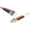 Image de generic - Câble réseau - LC/UPC multimode (M) pour ST/UPC multimode (M) - 2 m - fibre optique - 62,5 / 125 microns - OM1 - sans halogène - orange