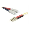 Image de exertis Connect - Cordon de raccordement - SC/UPC multimode (M) pour LC/UPC multimode (M) - 3 m - fibre optique - duplex - 62,5 / 125 microns - OM1 -
