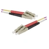 Image de exertis Connect - Cordon de raccordement - LC/UPC multimode (M) pour LC/UPC multimode (M) - 10 m - 2 mm - fibre optique - duplex - 50 / 125 microns -