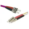 Image de GENERIQUE - Modèle du produit : Jarretière optique duplex multimode 2mm OM4 LC-UPC/ST-UPC (3 mètres)
