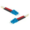 Image de exertis Connect - Cordon de raccordement - mode unique LC/UPC (M) pour mode unique LC/UPC (M) - 15 m - 2 mm - fibre optique - duplex - 9 / 125