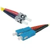 Image de exertis Connect LWL - Cordon de raccordement - mode unique LC (M) pour mode unique ST (M) - 1 m - 2 mm - fibre optique - duplex - 9 / 125 micromètres