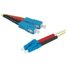 Image de exertis Connect - Cordon de raccordement - mode unique SC/UPC (M) pour mode unique LC/UPC (M) - 1 m - fibre optique - duplex - 9 / 125 micromètres -