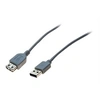 Image de generic - Rallonge de câble USB - USB 2.0 A (F) pour USB 2.0 A (M) - USB 2.0 - 5 m - gris