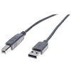 Image de exertis Connect - Câble USB - USB (M) pour USB type B (M) - USB 2.0 - 3 m - gris