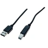 Image de exertis Connect - Câble USB - USB (M) pour USB type B (M) - USB 2.0 - 1.8 m - noir