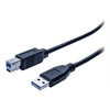 Image de exertis Connect - Câble USB - USB type A (M) pour USB Type B (M) - USB 3.0 - 2 m - noir