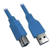 Image de Cordon USB 3.0 type A / B noir - 1,8 m