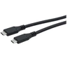 Image de exertis Connect - Câble USB - 24 pin USB-C (M) pour 24 pin USB-C (M) - USB 3.2 Gen 2 - 2 m - métal