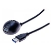 Image de exertis Connect - Station d'accueil USB - USB type A (M) pour USB type A (F) - 1.5 m - noir